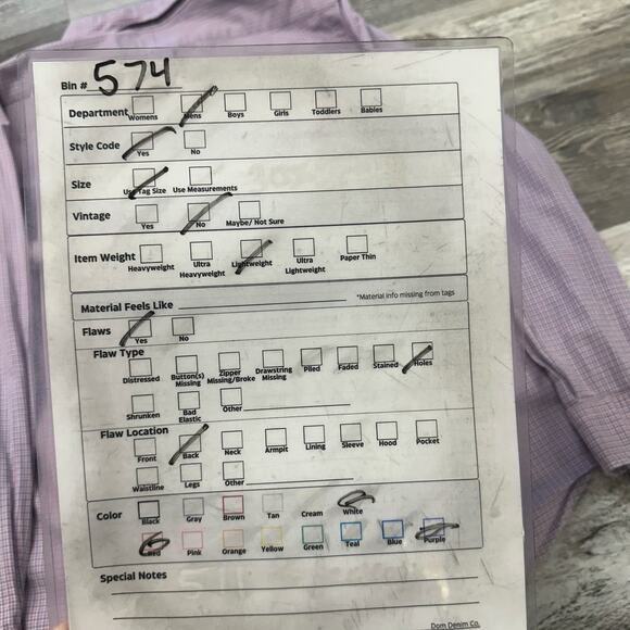 Polo Ralph Lauren Check Red Purple White Men L Long Sleeve Pony Button Up Shirt - Picture 8 of 8